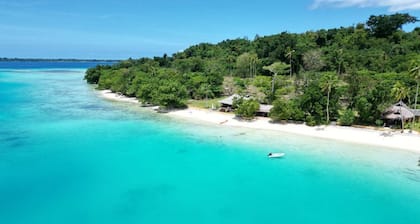 Absolute Beachfront villa with private beach