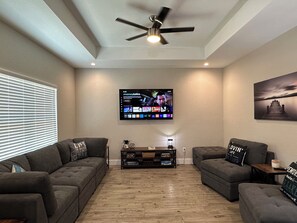 Living area - New construction near the lake, built for lake living! (Canyon Lake)