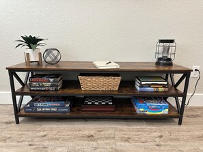 Games room - New construction near the lake, built for lake living! (Canyon Lake)