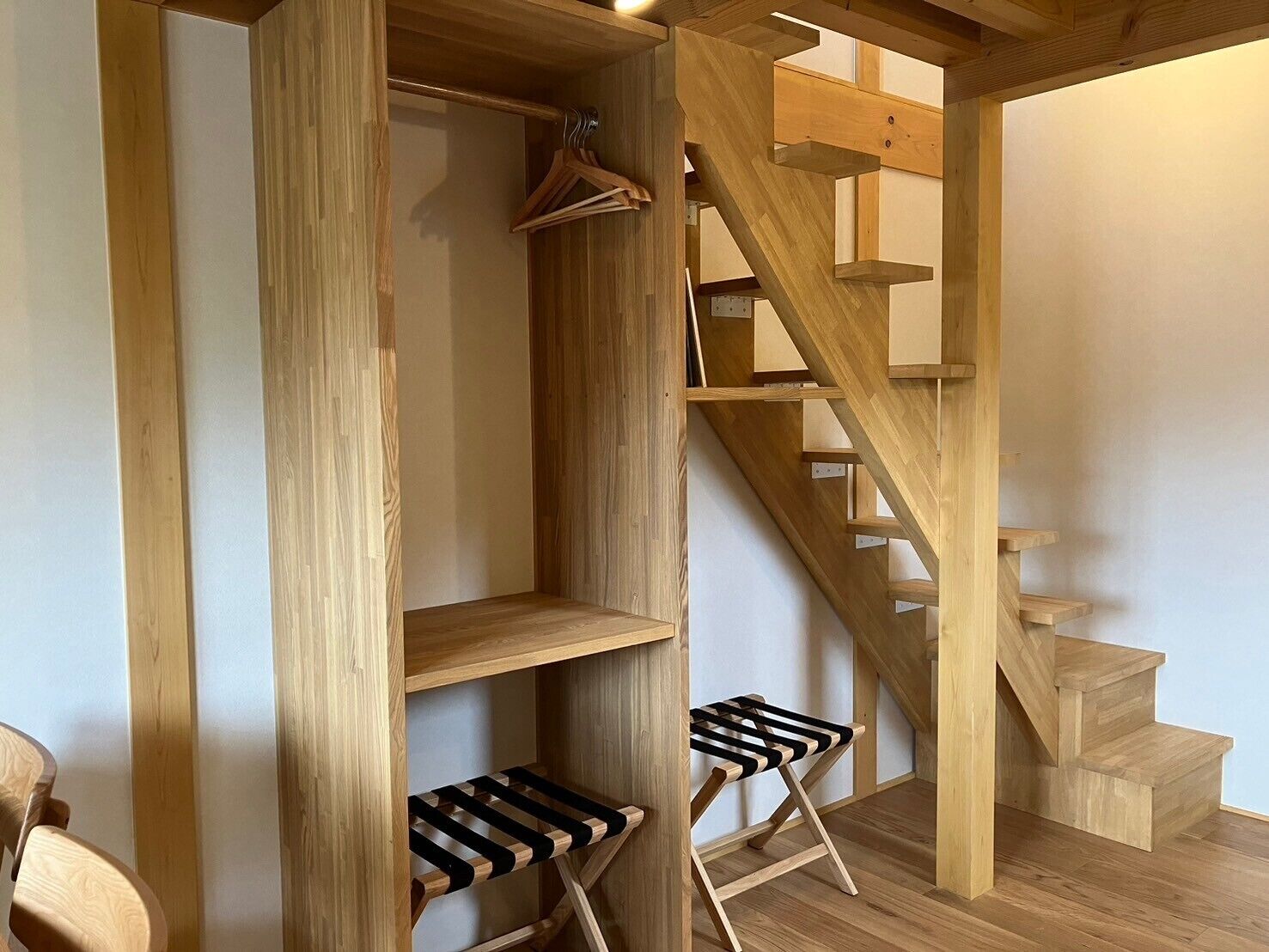 oak tree house, with private sauna, non smoking | wardrobe
