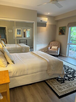 2 chambres, fer et planche à repasser, Wi-Fi, literie fournie