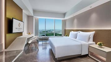 1 chambre, minibar, coffres-forts dans les chambres, bureau