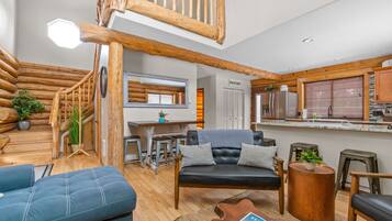 TV, fireplace, DVD player, table tennis