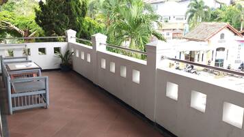 Executive kamer, 1 twee- of 2 eenpersoonsbedden | Terras