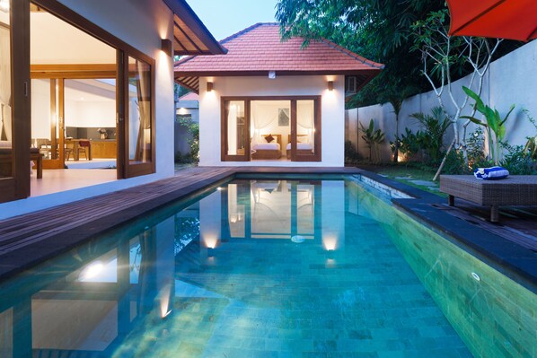 Private pool - De Metra Villa Ubud by GenuineHost (Ubud)