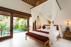 Villa, 1 Bedroom, Private Pool | Minibar, in-room safe, iron/ironing board, free WiFi - De Metra Villa Ubud by GenuineHost (Ubud)