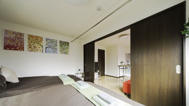 Căn hộ (Nestay Suite Tokyo Tabata 03) | 2 phòng ngủ, bàn, phòng cách âm, bàn ủi/dụng cụ ủi quần áo 