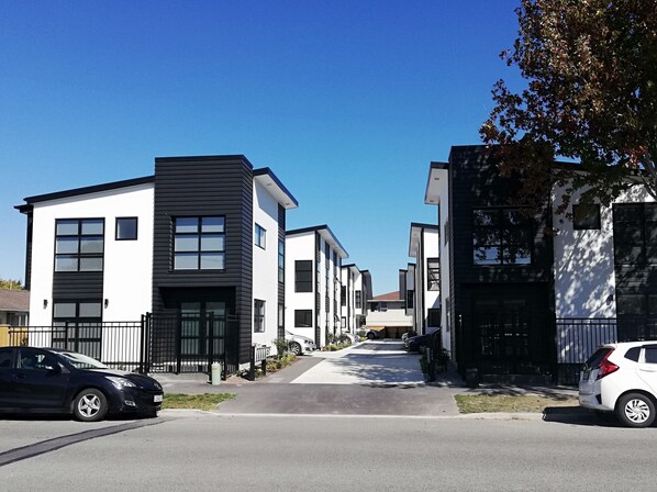 Exterior - Modern townhouse at Christchurch City (Christchurch Central City)