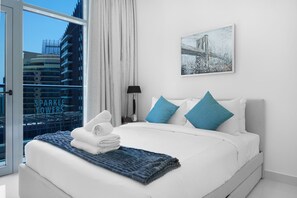 Appartamento Deluxe, 3 camere da letto, balcone (802) | 3 camere, una cassaforte in camera, tende oscuranti, ferro/asse da stiro