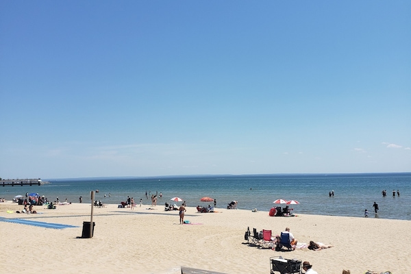 In Strandnähe, Strandtücher