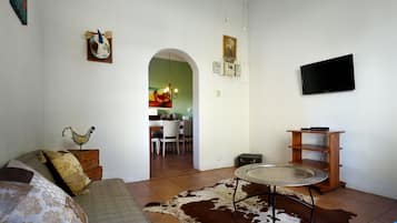 Cottage, 2 Bedrooms | Living area | Flat-screen TV
