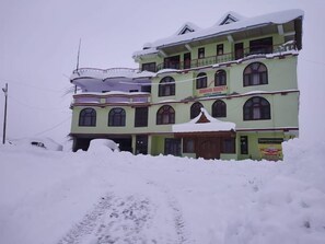 Front of property – evening/night