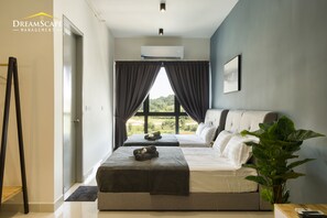 Tabla de planchar con plancha