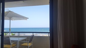 Uitzicht vanuit accommodatie