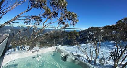 Private Whirlpool mit Blick auf Lauf, 2 Schlafzimmer (6 Personen)