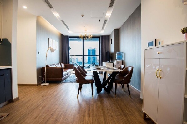 Appartement Prestige | Repas dans la chambre