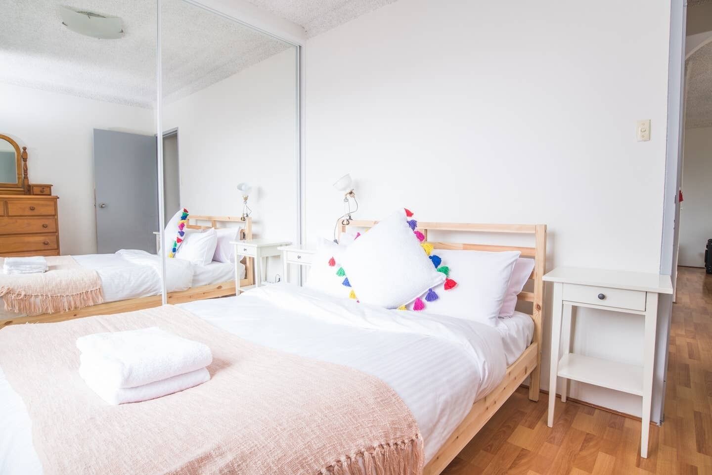 Apartment (2 Bedrooms) | 2 bedrooms, laptop workspace, iron/ironing board, WiFi