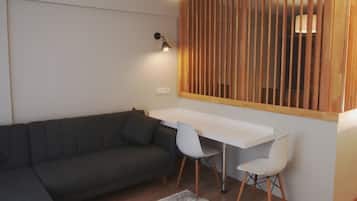 Televisión LCD 50 cm con canales de televisión por cable, televisión