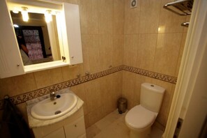 Apartment, 1 Bedroom, Terrace, Mountain View | Bathroom - Playa De Mogan Mirador 8 (Mogan)