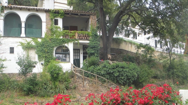 Entrada de la propiedad