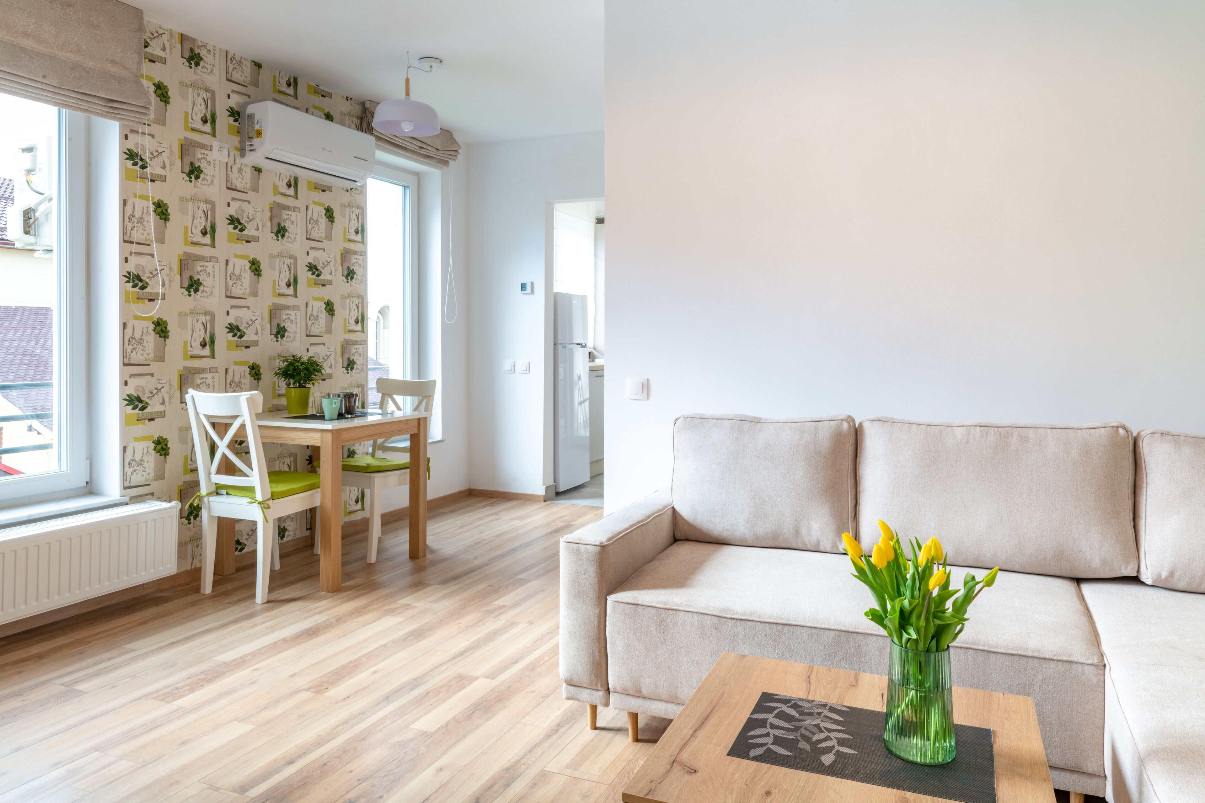 Apartment, 1 Bedroom (Botanic) | Living room