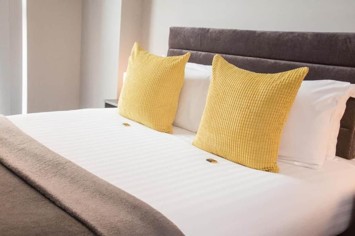 Apartamento, 1 quarto | Ferros/tábuas de passar roupa, Wi-Fi de cortesia, roupa de cama