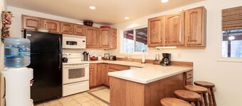 Home w/private dock & 100ft of private beach with incredible views - Echo Lake Escape