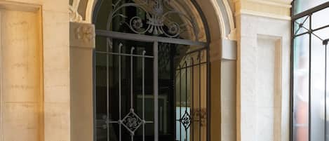 Interior entrance