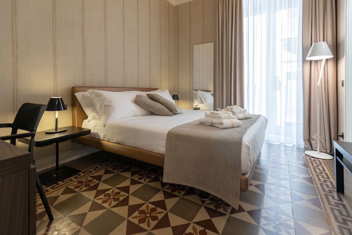 Standaard kamer | Lakens van Egyptisch katoen, luxe beddengoed, donzen dekbedden