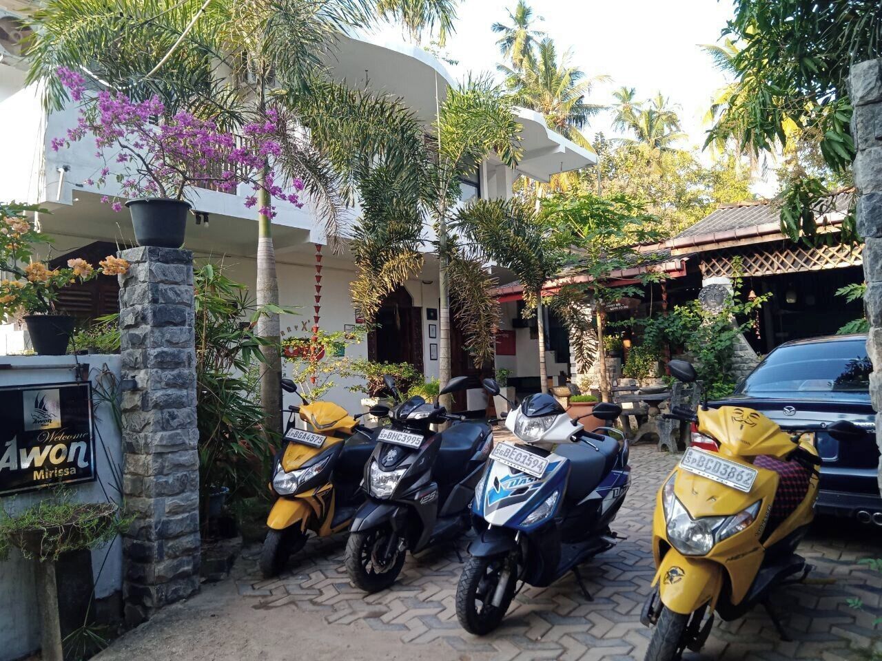 Fassade der Unterkunft