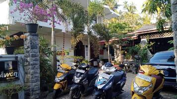 Voorkant van accommodatie