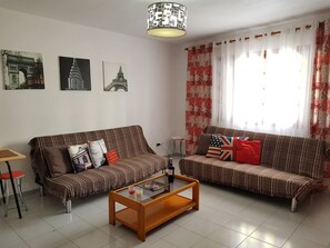 Living area - Nice Apartment in Corralejo Satelite Y Wifi (La Oliva)