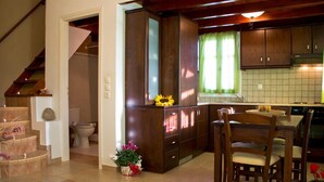 Apartment, 2 Bedrooms, Sea View | Living area | TV - Nikos Sea view apts Milos (Milos)
