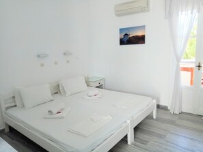 Allergitestet sengetøy, strykejern/-brett, wi-fi (inkludert) og sengetøy