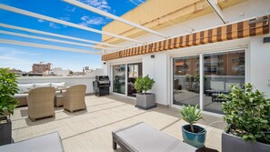 Outdoor dining - Penthouse close to the beach in Los Boliches (Fuengirola)