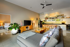 Vila, 3 kamar tidur | Area keluarga | TV LCD
