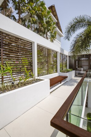 Villa, 4 Bedrooms | Balcony - Villa Aqua (Seminyak)