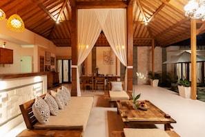 Villa, 4 Bedrooms | Living area | LCD TV