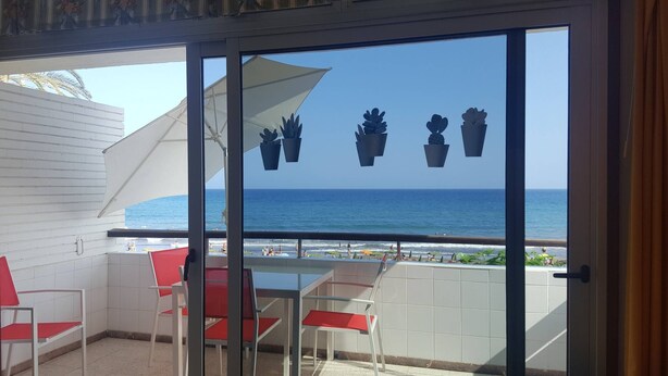 Outdoor dining - Vcv Apartamento Las Nasas 15 (San Bartolomé de Tirajana)