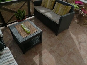 Balcony - Amarilla Golf 1 Bed Apt Free Wifi, Stunning Sea, Golf, Marina and Mountain Views (San Miguel de Abona)