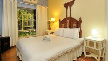 Family Cabin | 1 bedroom, down comforters, individually decorated