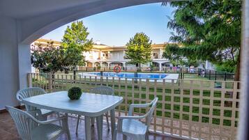 Pemandangan dari properti