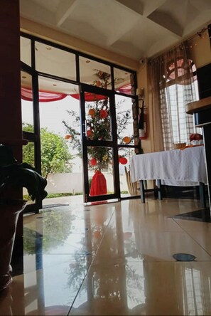 Interior entrance
