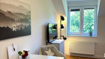 Classic-Studio (Incl. 65 EUR Cleaning Fee) | 1 Schlafzimmer, individuell dekoriert, Bettwäsche