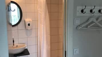 Double Room, Garden View (Sea View) | Bathroom | Shower, hair dryer, towels