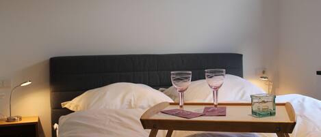 1 غرفة نوم وواي فاي وملاءات أسرّة