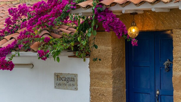 Property entrance - Tocagua (Barichara)