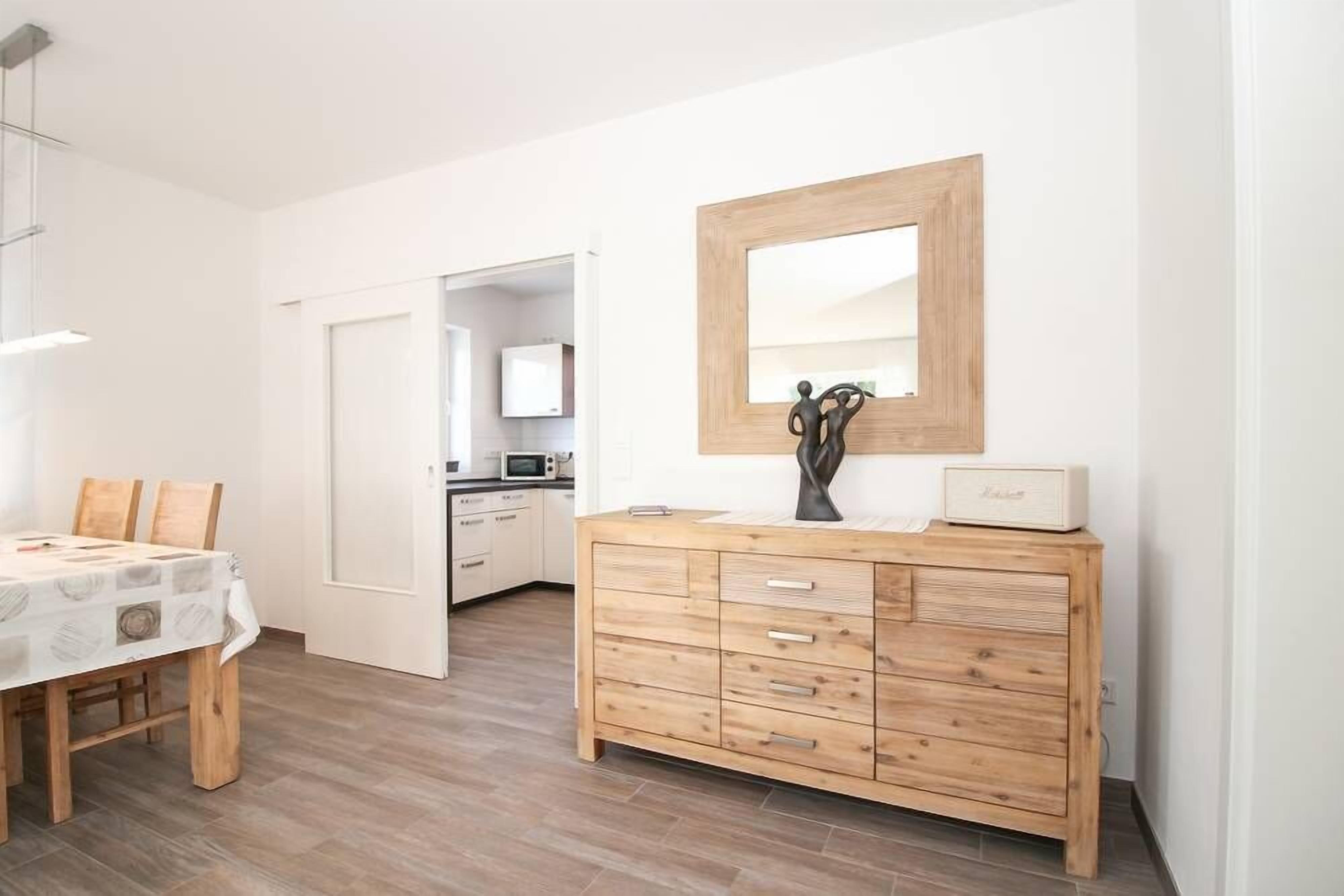 Apartment, 1 Bedroom (Atempause) | Living room | Flat-screen TV, DVD player