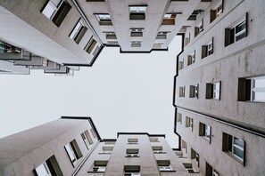 Majoituspaikan julkisivu