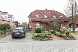 Fassade der Unterkunft